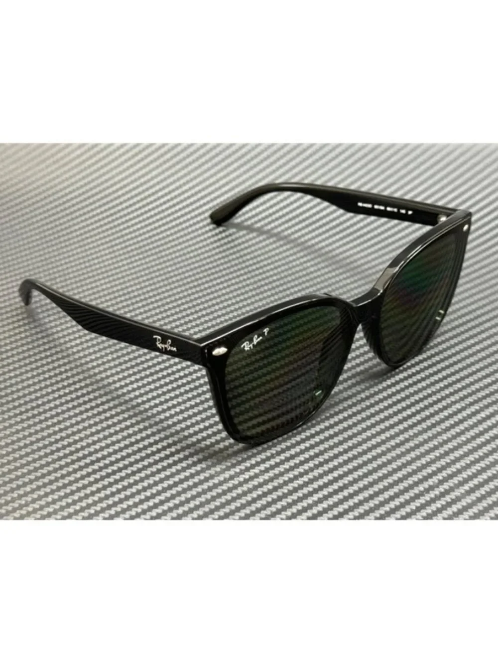 New Ray-Ban Men Black Sunglasses 66-15-145